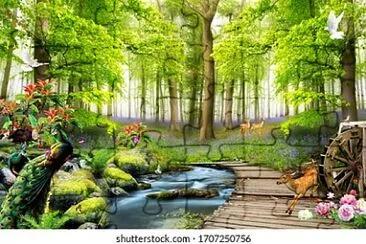 LA NATURALEZA IDEAL jigsaw puzzle