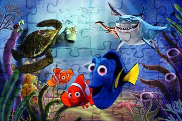 פאזל של Procurando nemo