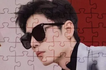 Chinese actor  Xiao Zhan jigsaw puzzle