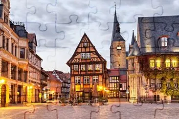 Quedlinburg-(Sajonia Anhalt) jigsaw puzzle