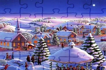 Winter Wonderpark jigsaw puzzle