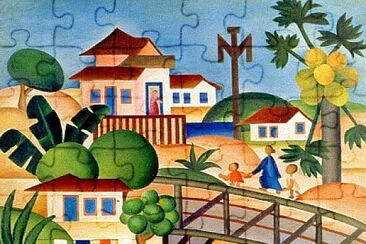 O mamoeiro, de Tarsila do Amaral.