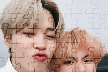 jimin y v jigsaw puzzle