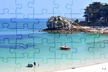 Plage de Perharidy jigsaw puzzle