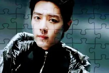 Chinese actor  Xiao Zhan jigsaw puzzle