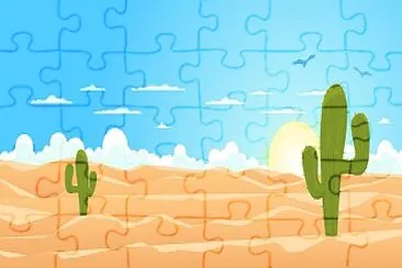 desert jigsaw puzzle