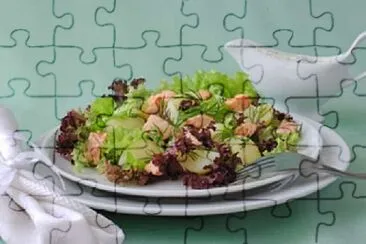 a jigsaw puzzle