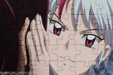 towa toca de la mejilla a riku hanyo no yashahime jigsaw puzzle