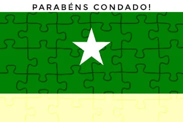 פאזל של Bandeira de Condado-PE