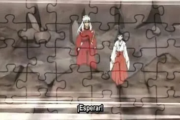 moroha trata de reconocer a sus padres hanyo no yashahime jigsaw puzzle