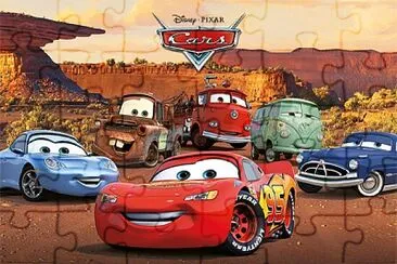 פאזל של Cars - Flash McQueen