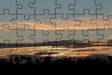 Sunset in france jigsaw puzzle