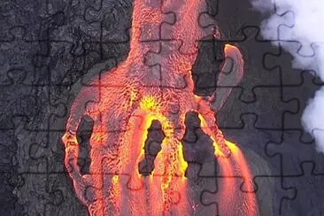 Kilauea lava jigsaw puzzle