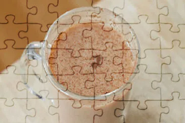 a jigsaw puzzle