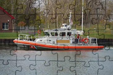 USCG 45737 Fairport Harbor,OH/USA Lake Erie jigsaw puzzle