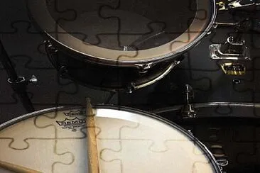 Dark drums jigsaw puzzle