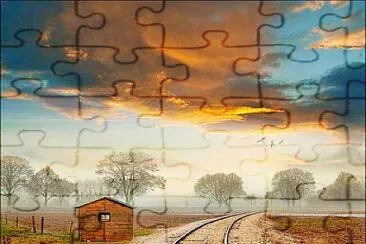 trilhos jigsaw puzzle