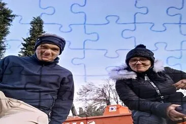 Diego e Monica al lago di garda jigsaw puzzle