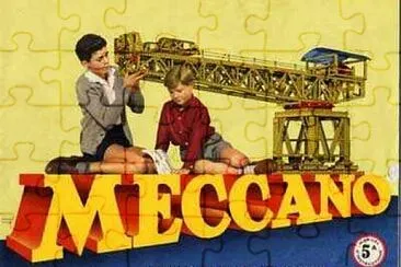 Meccano jigsaw puzzle