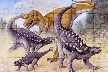 Anquilosaurio jigsaw puzzle