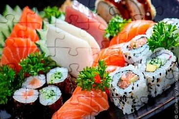 sushi jigsaw puzzle