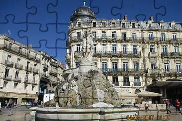 Montpellier França jigsaw puzzle