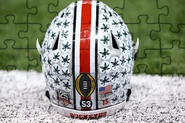 פאזל של OhioState helmet