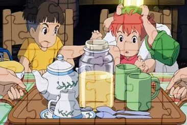 פאזל של ponyo