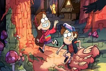 פאזל של gravity falls