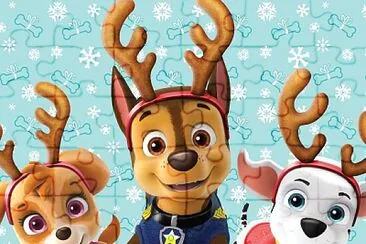 PAW PATROL NAVIDAD jigsaw puzzle