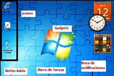 Escritorio Windows 7 jigsaw puzzle