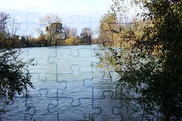 bella veduta del fiume jigsaw puzzle