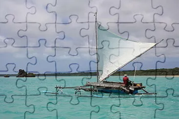 Pirogue jigsaw puzzle