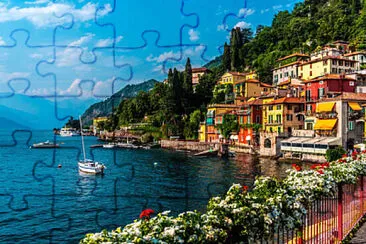 Lago di Como-Italia jigsaw puzzle