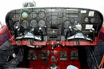 Cockpit of Cessna 182M Skylane jigsaw puzzle