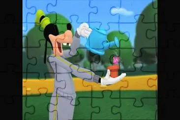 goofy jigsaw puzzle