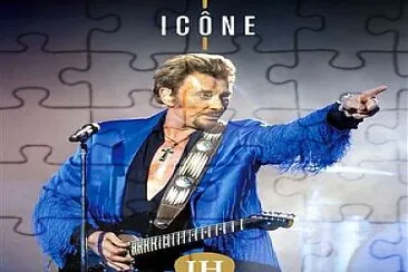 Johnny Hallyday jigsaw puzzle