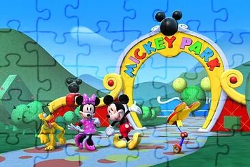 פאזל של mickey park