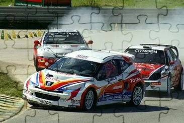 rallycross jigsaw puzzle