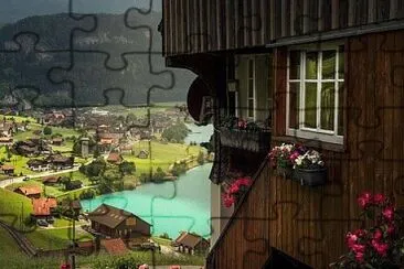 Lungern-Suiza jigsaw puzzle