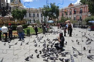 plaza de armas la paz Bol