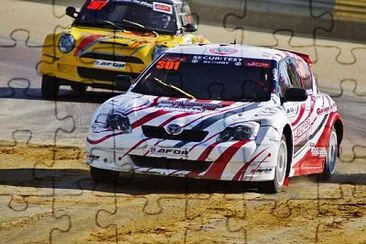 rallycross jigsaw puzzle