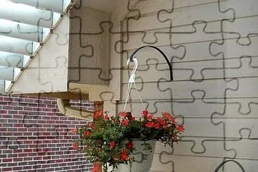 Hanging Flower Pot jigsaw puzzle