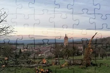 French village jigsaw puzzle