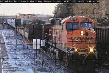 פאזל של Wichita KS BNSF6020 mixed freight