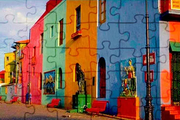 225.- CAMINITO ARGENTINO jigsaw puzzle