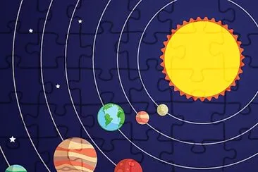 Sistema solar jigsaw puzzle