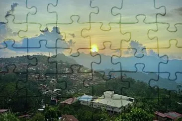 Atardecer en Landázuri jigsaw puzzle