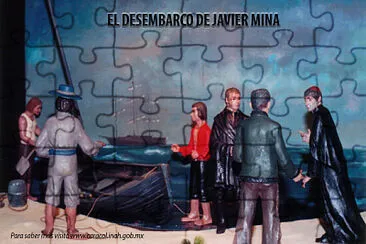 DESEMBARCO DE JAVIER MINA jigsaw puzzle