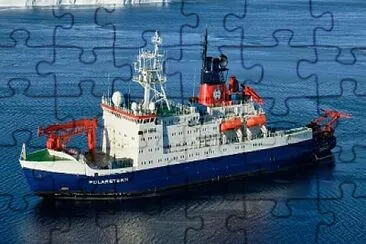 Die Polarstern vor A74 jigsaw puzzle